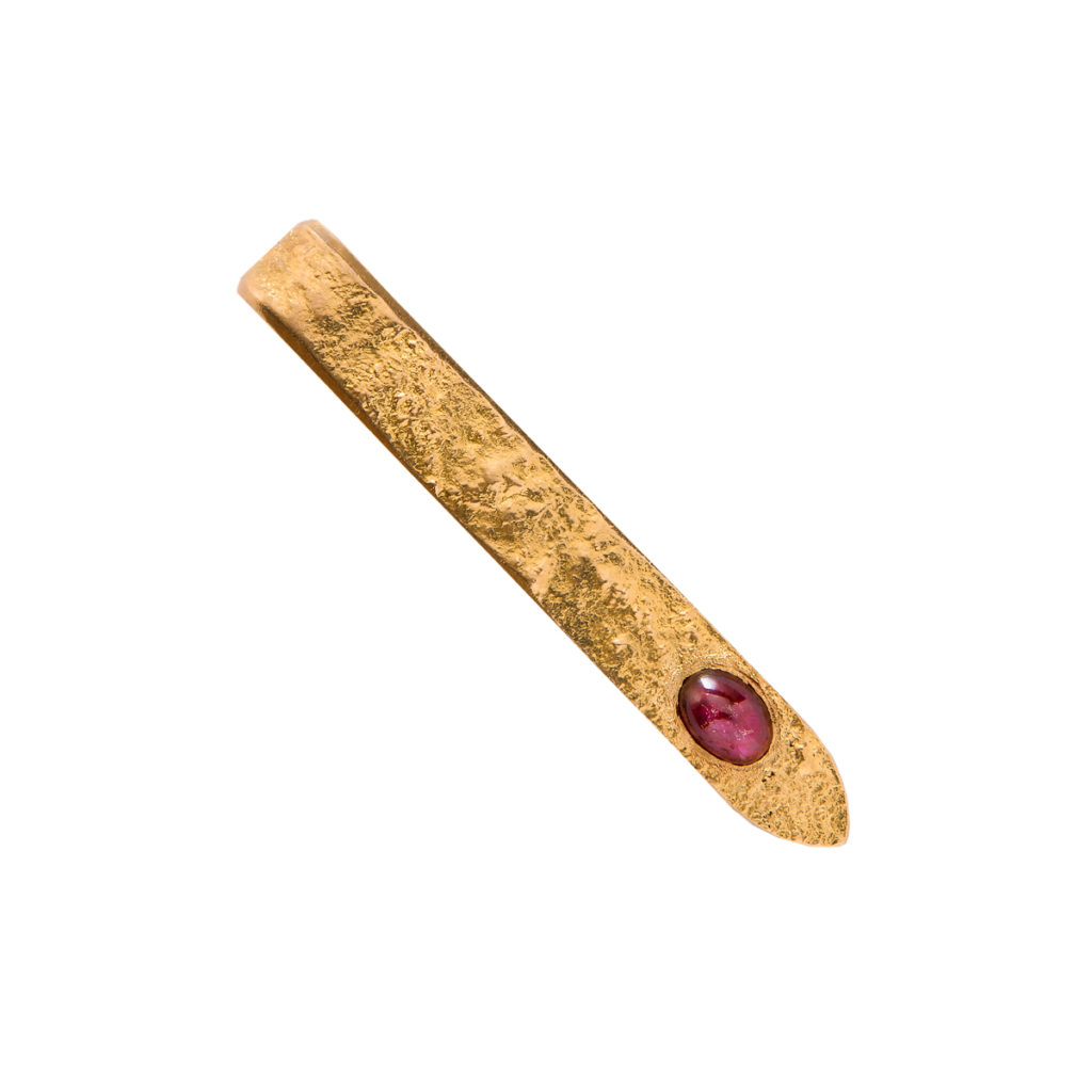 cartier gold tie pin