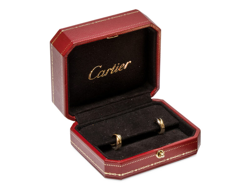 Cartier Gold Hoop Earrings