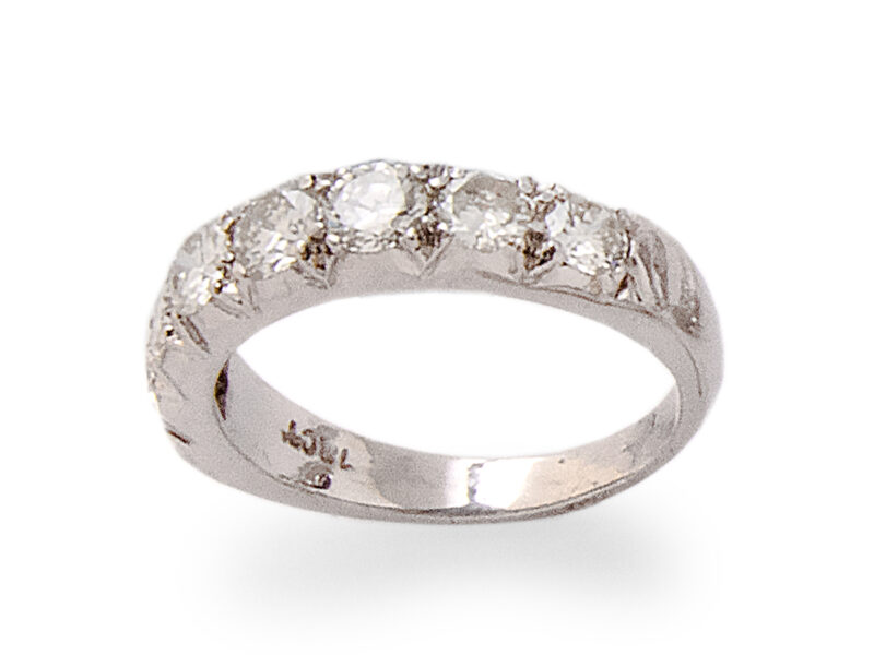 Diamond Half Eternity Ring