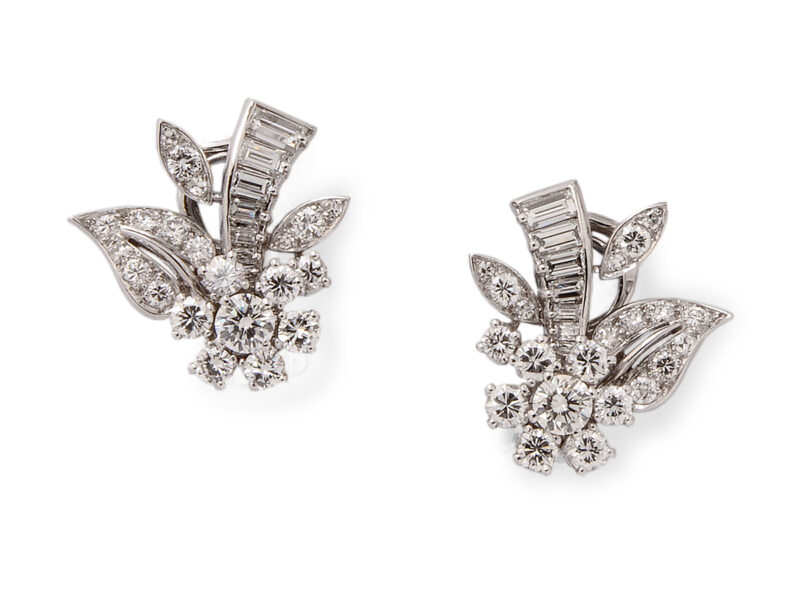 Diamond Set Earrings