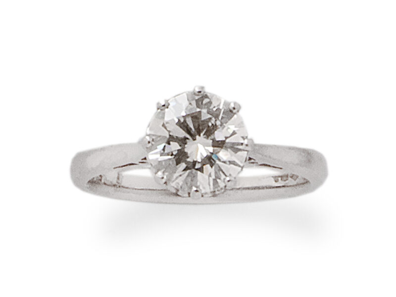 Diamond Single Stone Ring